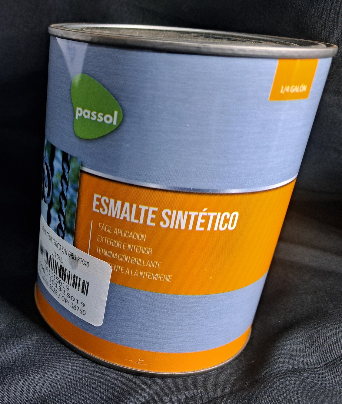 Esmalte Sintético 1/4 Galón