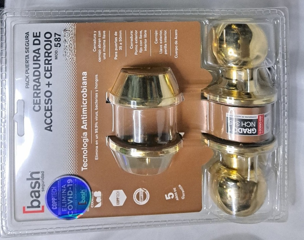 Cerradura de acceso + Cerrojo