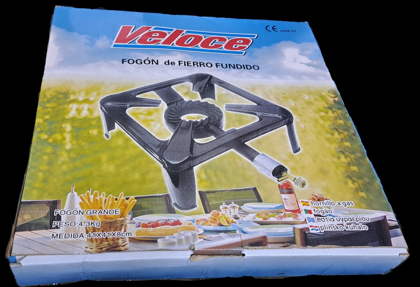 Fogón de Fierro Fundido (41cm)