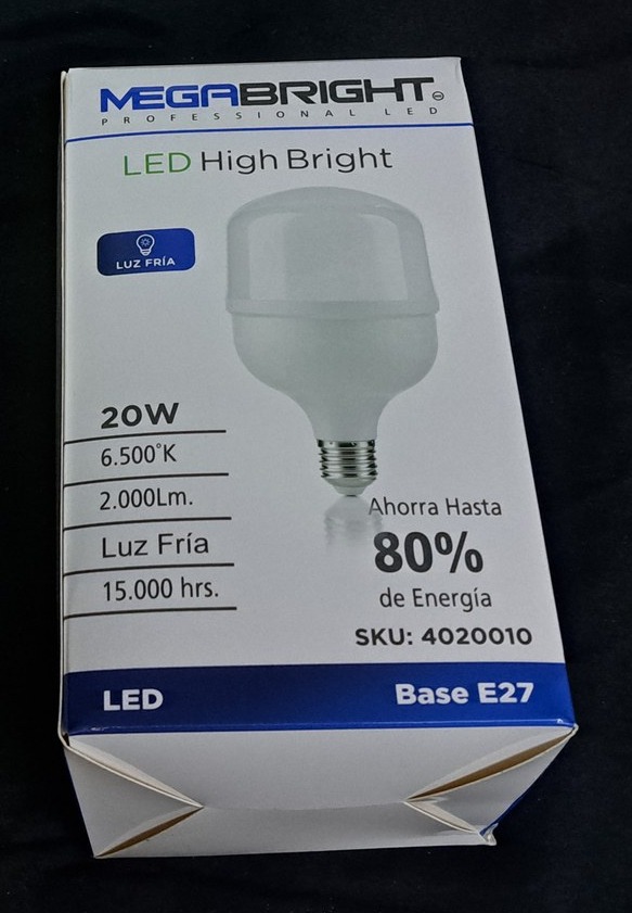 Ampolleta 20w fría
